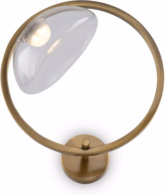 Applique Lunare Maytoni ottone vetro LED 5W 3000K MOD327