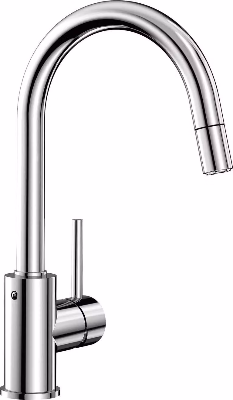 Miscelatore con doccetta cromata Blanco 521454
