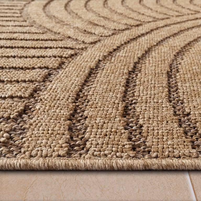 Tappeto per interni ed esterni Colonia beige 80 x 150 cm