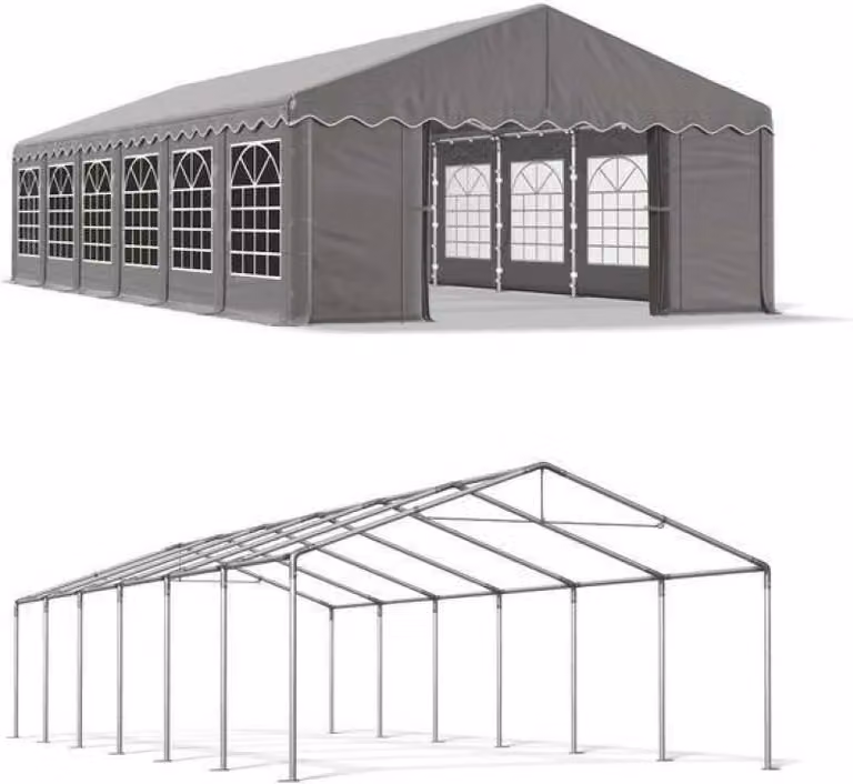 Tenda estiva 6x12 Grigio SUMMER IPE