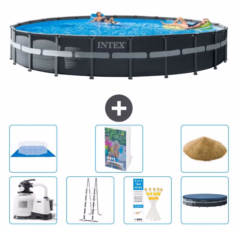 Ultra XTR Pool Rund - 732x132 cm - Set da 6 pezzi, modello S680
