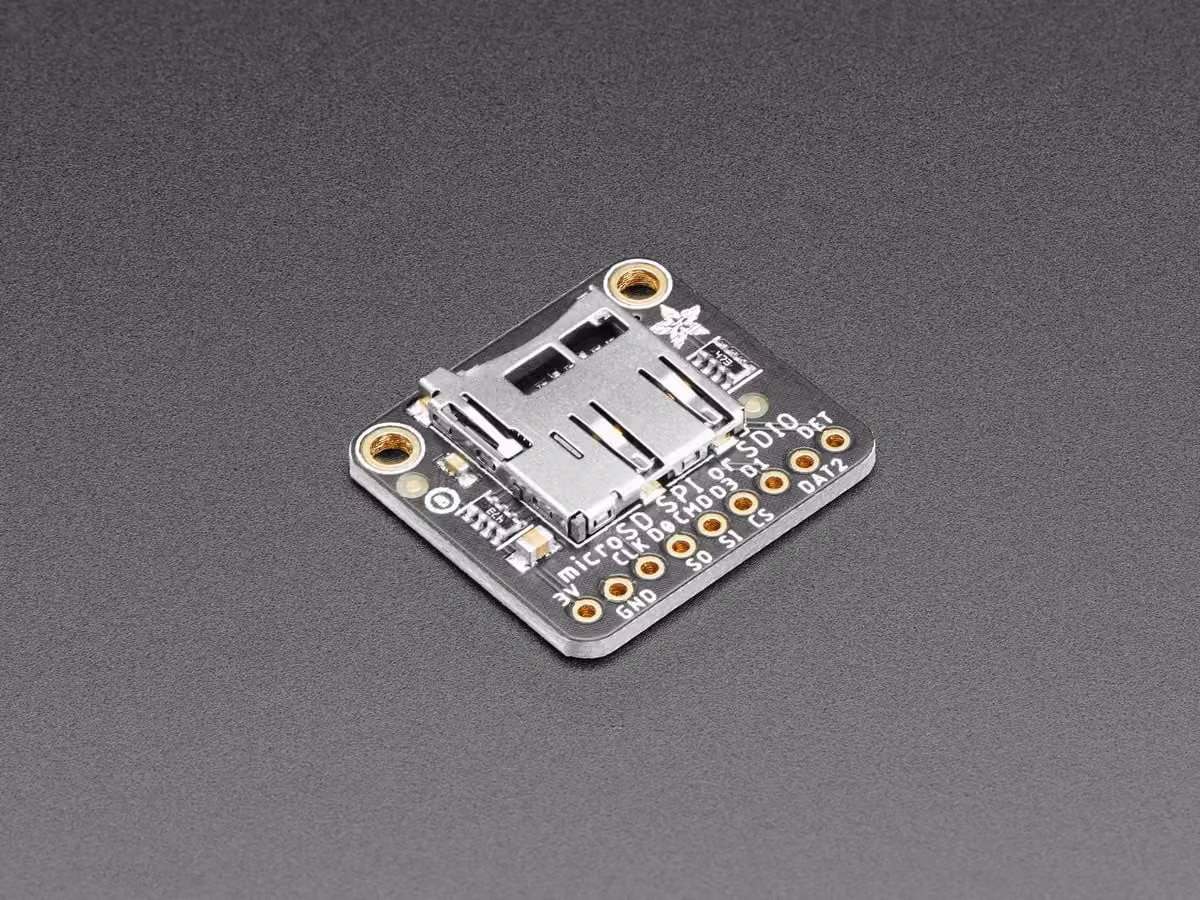 Scheda breakout Micro SD SPI o SDIO di Adafruit - 3V
