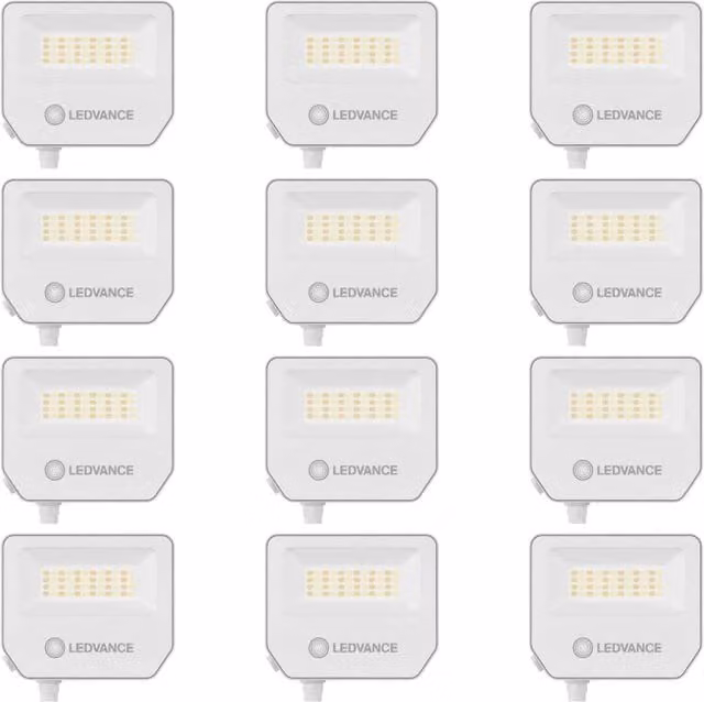 Proiettore led multi select 9w 18w cct regolabile kit 12 pezzi