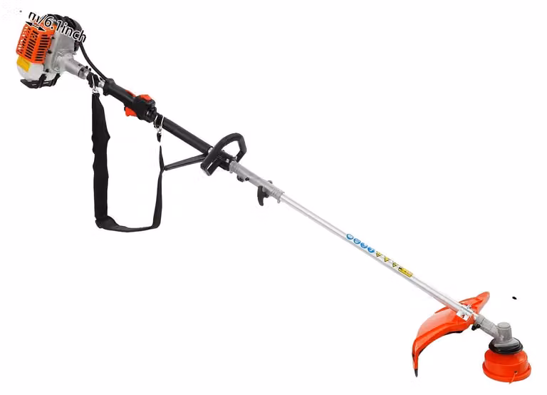 Tagliaerba a motore a benzina, motore monocilindrico, ideale per la cura del prato, colore arancione, tosaerba professionale