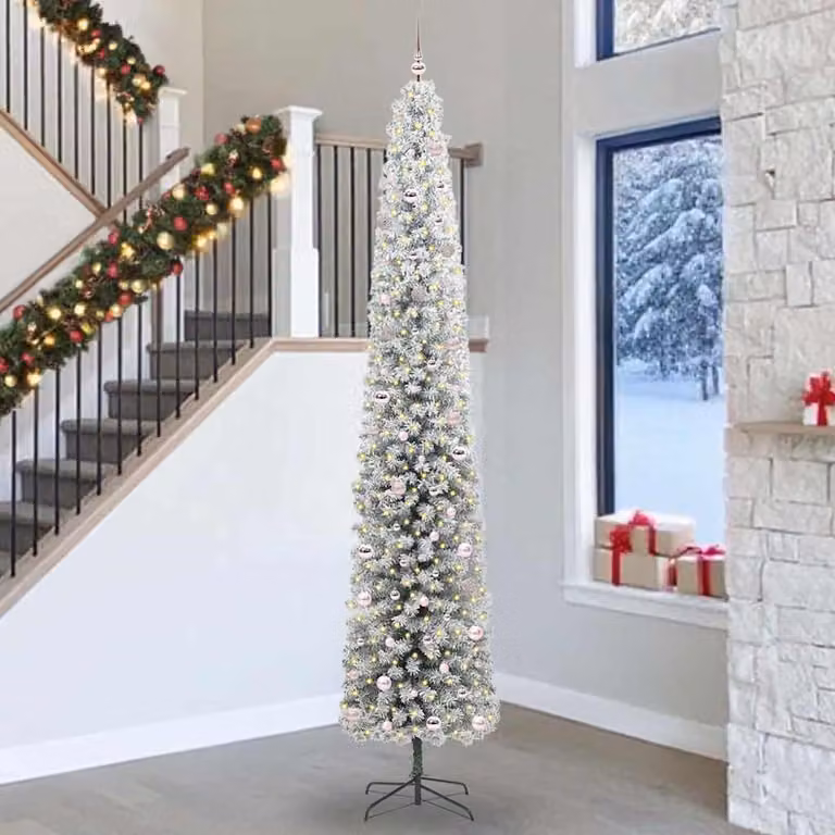 Maison Exclusive - Albero di Natale artificiale con 300 LED e supporto, verde, 300 cm