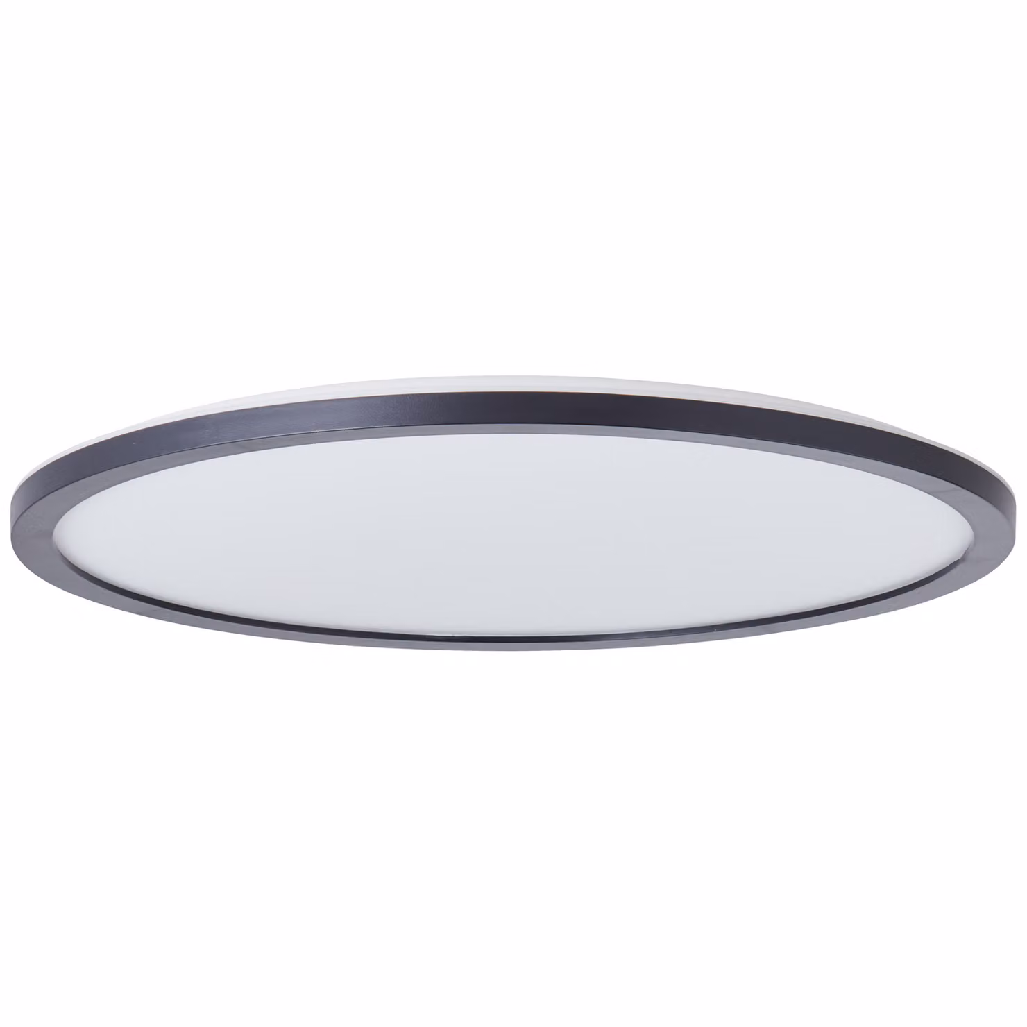BRILLANTE pannello da superficie 42cm Brennan nero IP44 22 Watt LED dimmerabile integrato