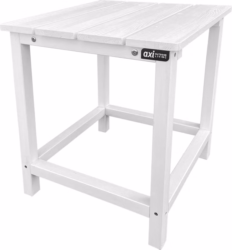 AXI Tess Tavolino in legno colore caffè | Per giardino, balcone, terrazza | Sa salotto 40,5 x 40,5 x 46 cm