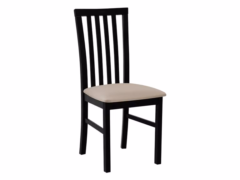 Sedia per tavolo da pranzo FRATONIA 1 - nero / beige