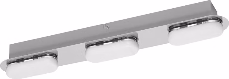 LEDVANCE Lampada da bagno Smart LED cromo, 20W, 2100LM, 3000-6500K, 45cm, IP44, applique Orbis Duplo, lampada da bagno con tecnologia wifi, dimmerabile, controllabile tramite app e assistente vocale