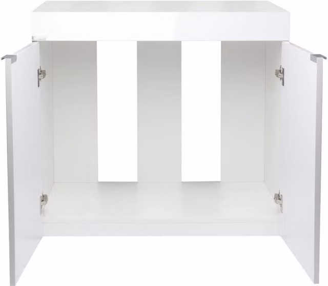 AqPet Cabinet 90 Supporto per Acquari in Legno 90x50x80h Colore: Bianco