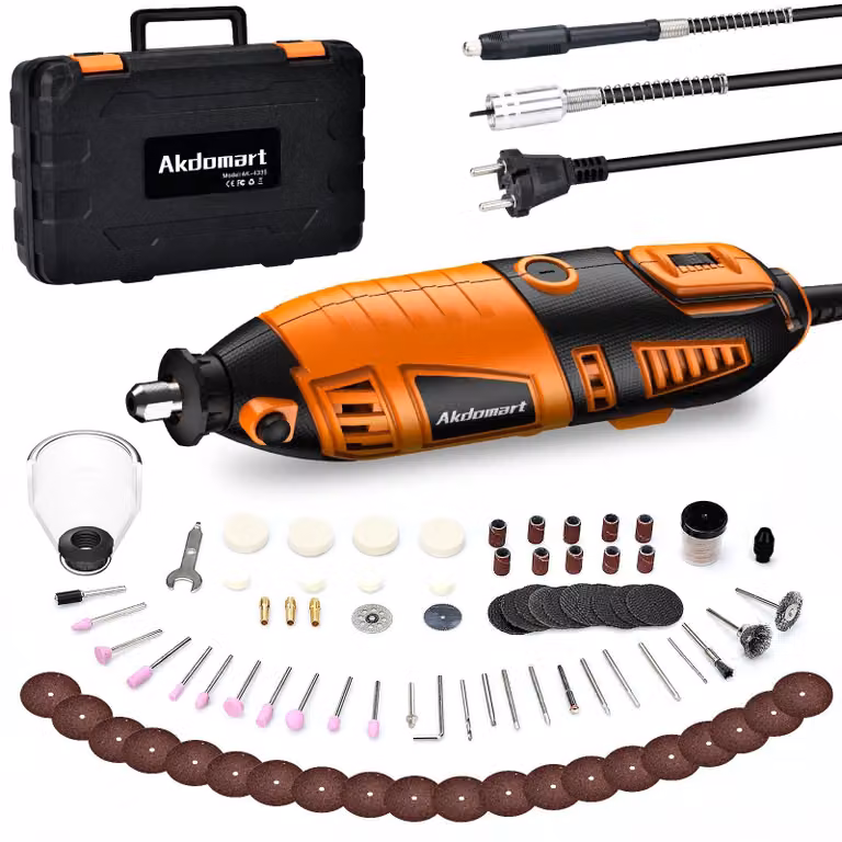 Utensile multifunzione rotante da 200W, con velocità variabile 8000-35000rpm