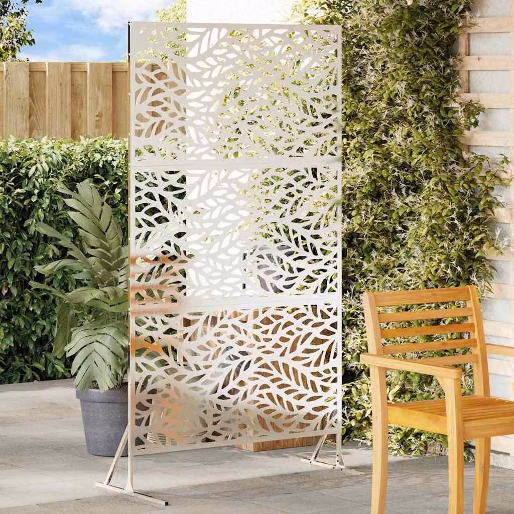 Maison Exclusive - Schermatura 100 x 50 x 180 cm in acciaio inossidabile argento