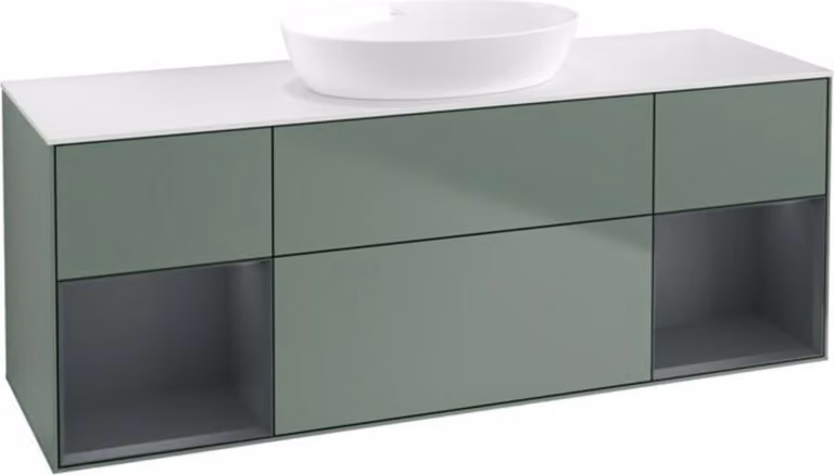 Mobiletto V&B Finion 160cm, Pl w m, Reg md m Lac, Oli. m Lac