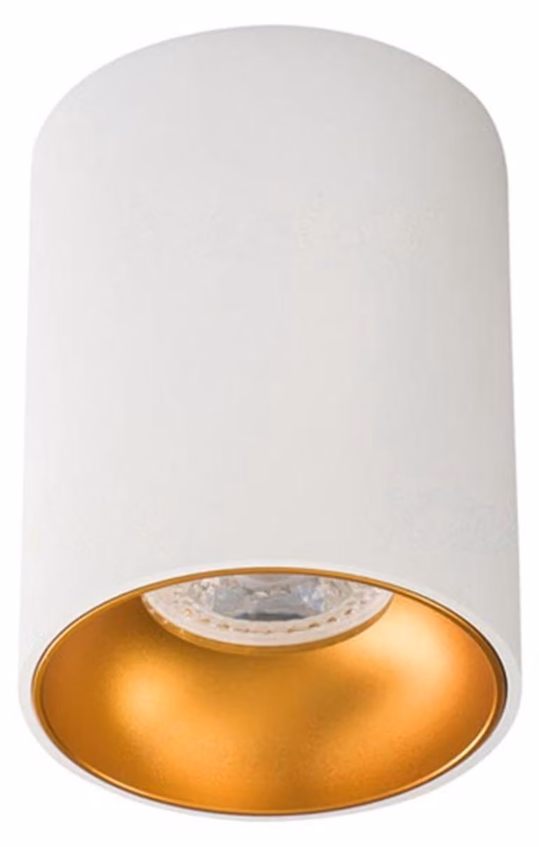 Kanlux RITI 27570 Luce di superficie GU10 bianco, oro