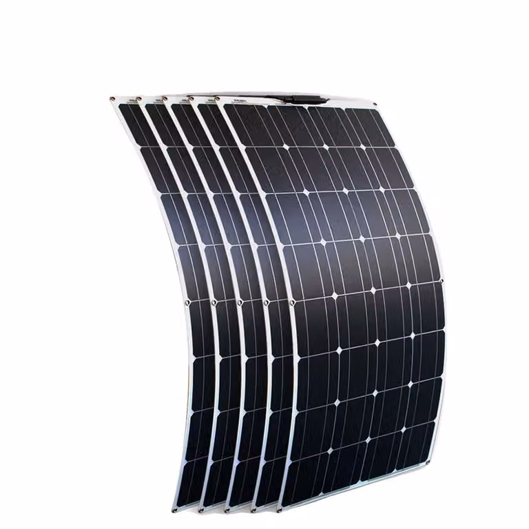 Pannello solare flessibile 100W, alta efficienza, design leggero, modulo solare 500w