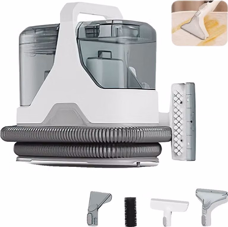 Battitappeto portatile, potenza 600W, forza di aspirazione 15000Pa, 600W, UE