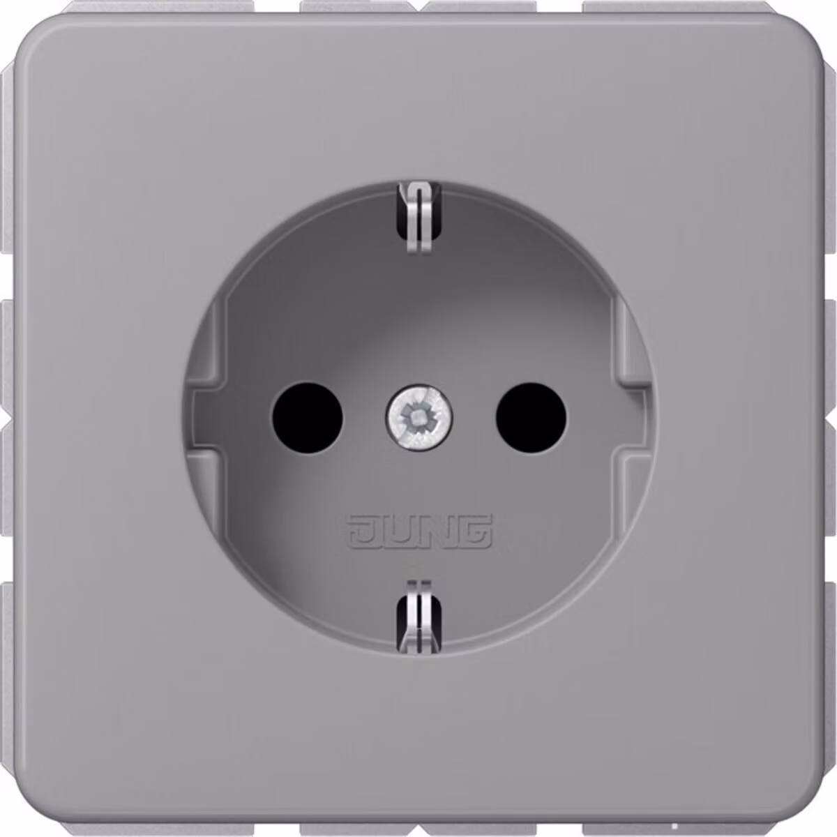 Jung CD1520BFKIGR Presa SCHUKO® 16 A 250 V ~ grigio