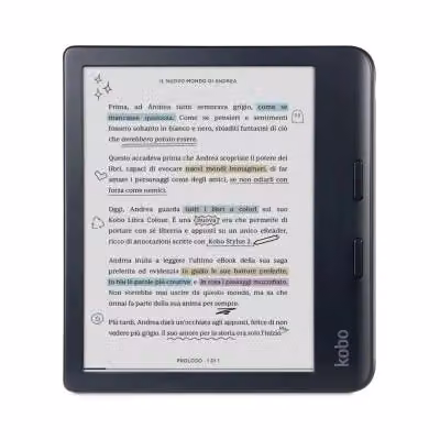 Lettore E-Book Kobo Libra Colour da 7 pollici, 32GB, Nero – 2