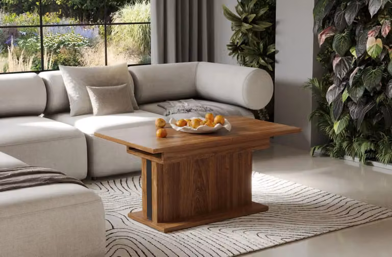Panca sollevabile Solaria 110(170)x65 rovere stirling