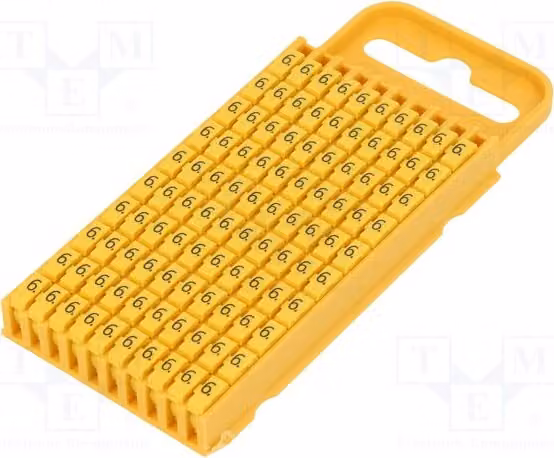 100 etichette per cavi e conduttori, da 4,3 a 5,3 mm, codice prodotto 561-03664