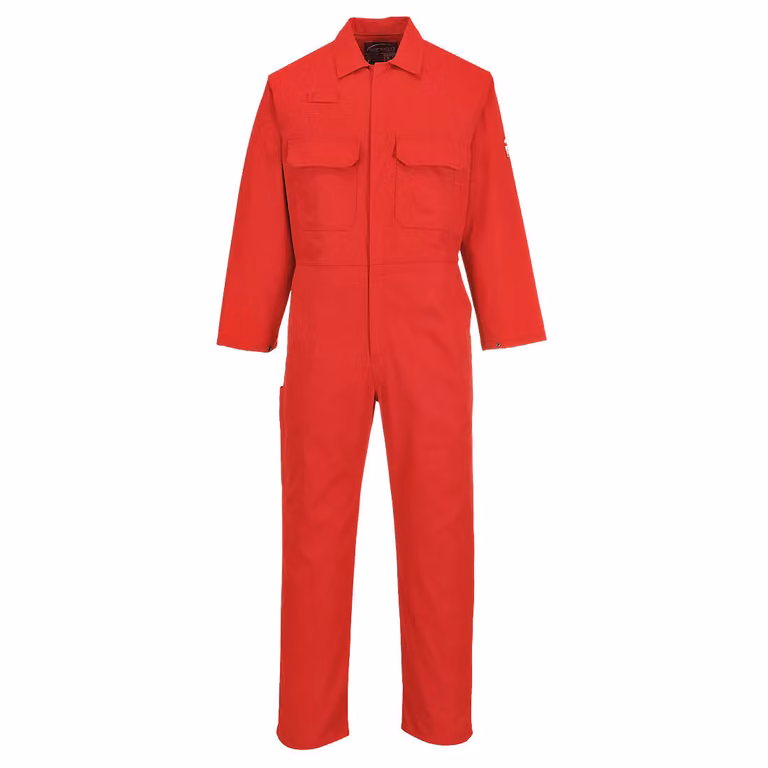Portwest BIZ1 Tuta ignifuga Bizweld™ rossa taglia XL