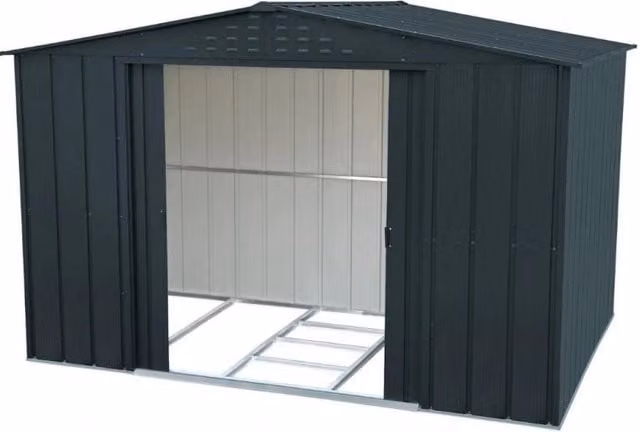 Casetta in metallo Top Shed 10' x 8' Ezooza 322 x 243 x 209 cm