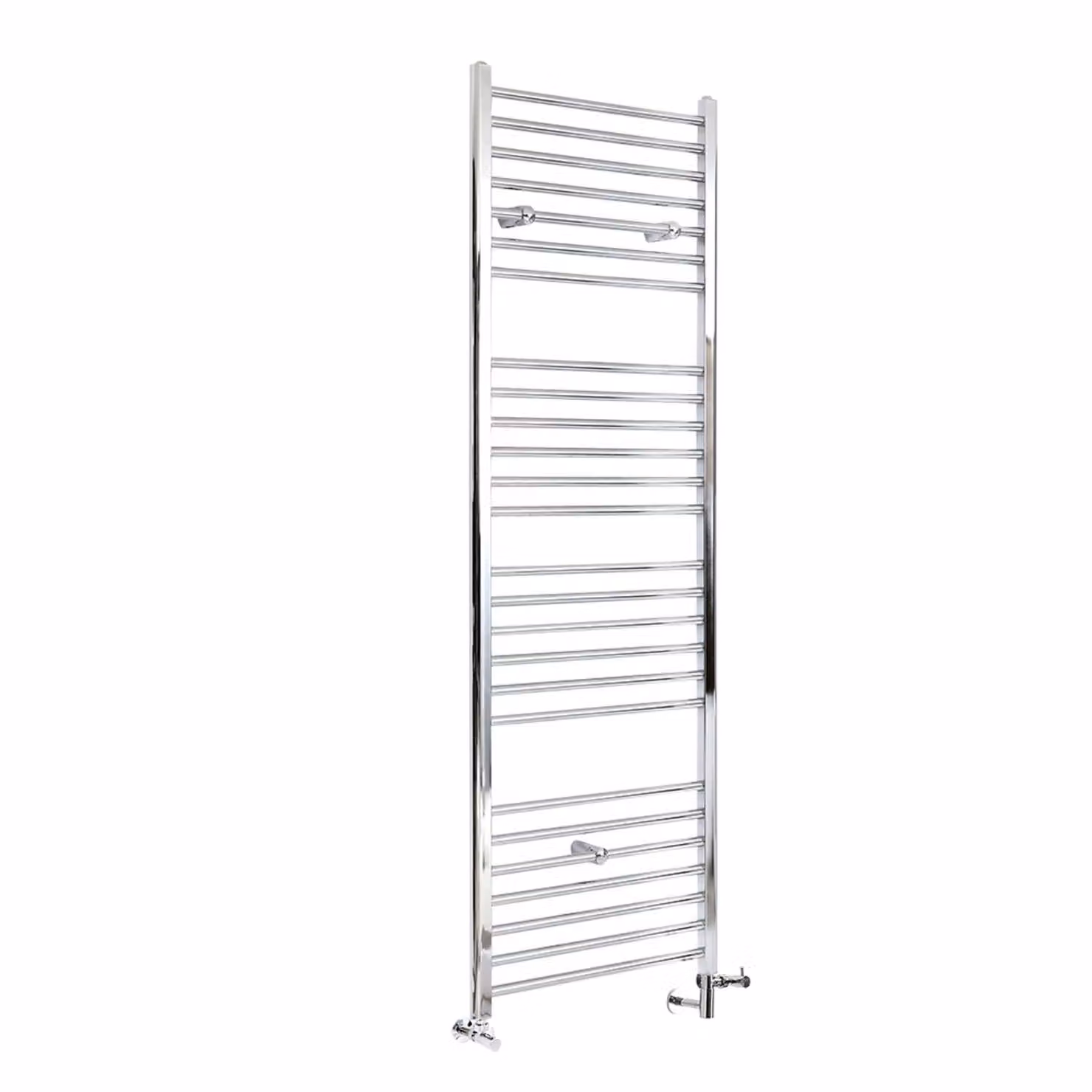Scaldasalviette Misto Piatto - Termoarredo Bagno Cromato - 1800 x 500mm - 480W - Kent