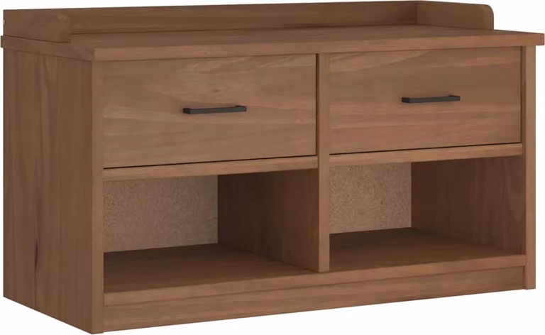 Panca da Corridoio SANDNES 87x40x50 cm Legno Massello di Pino