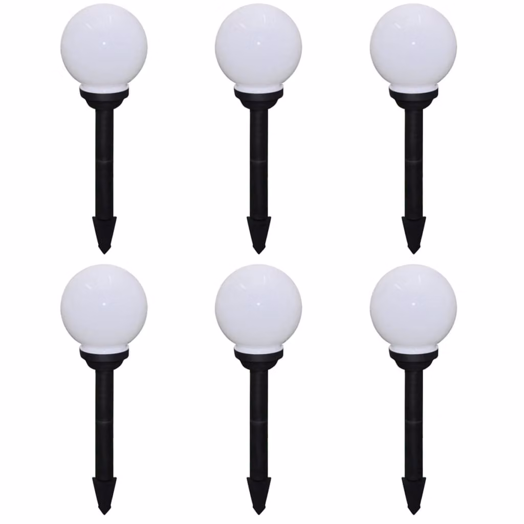 The Living Store: 6 luci da vialetto a LED da 20 cm con picchetto
