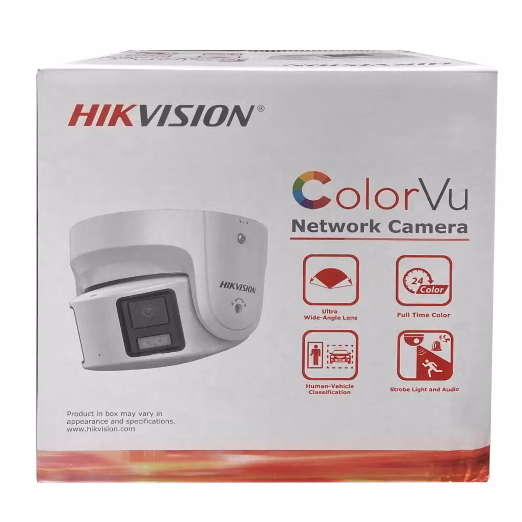 Telecamera IP Hikvision ColorVu, risoluzione 8MP, registrazione a colori 24/7, 8MP bianco originale, 4mm