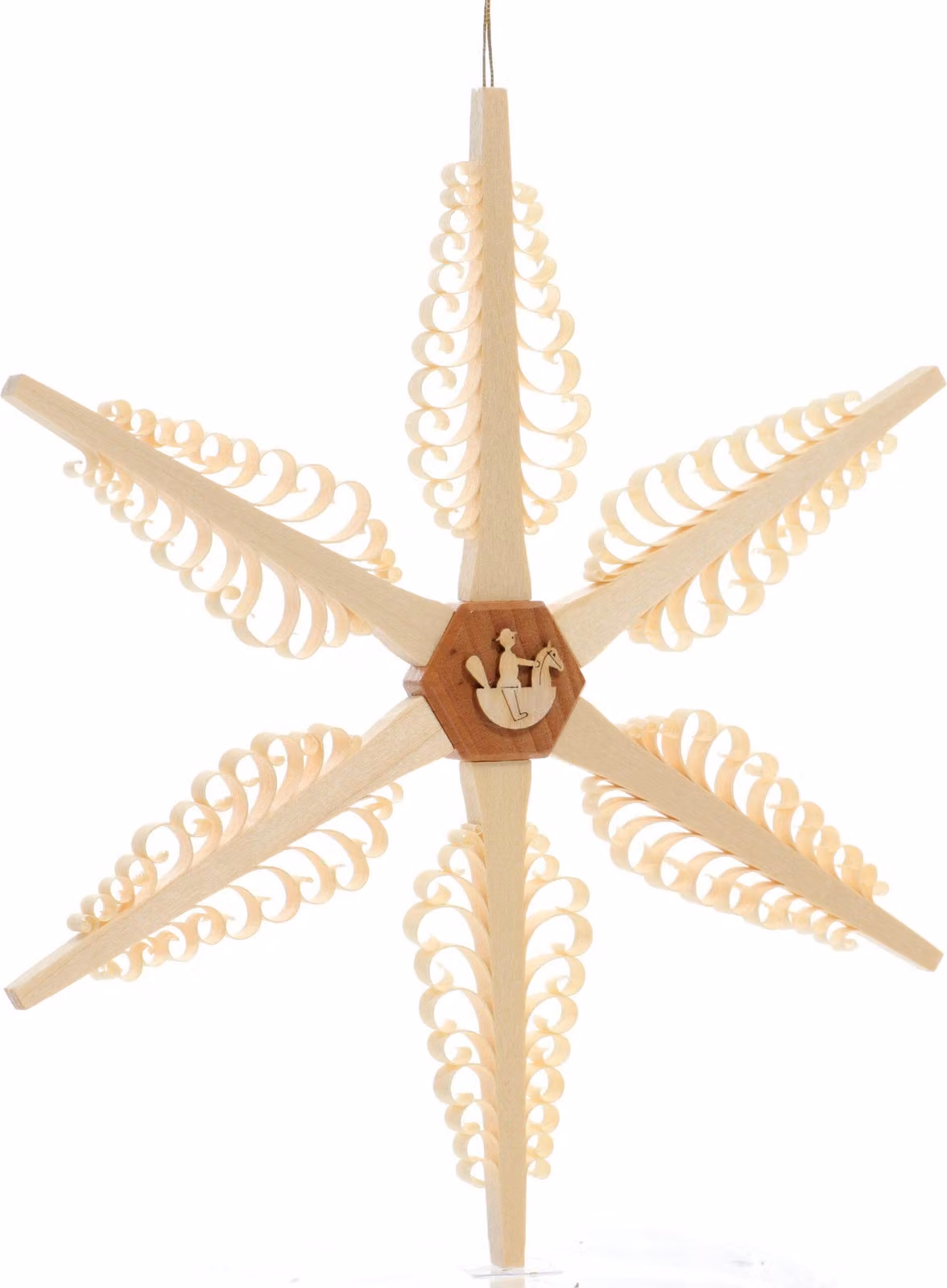 Decorazione per finestra a forma di stella spagnola, dimensioni 18,5x1,5x18,5 cm, NUOVA