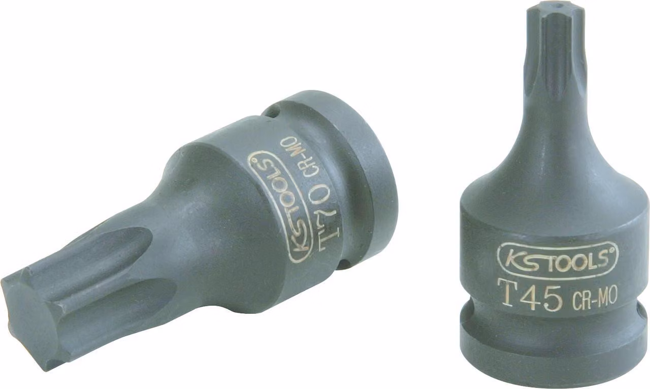 KS TOOLS 1/2" Presa di forza Torx corta T80 - 911.0957