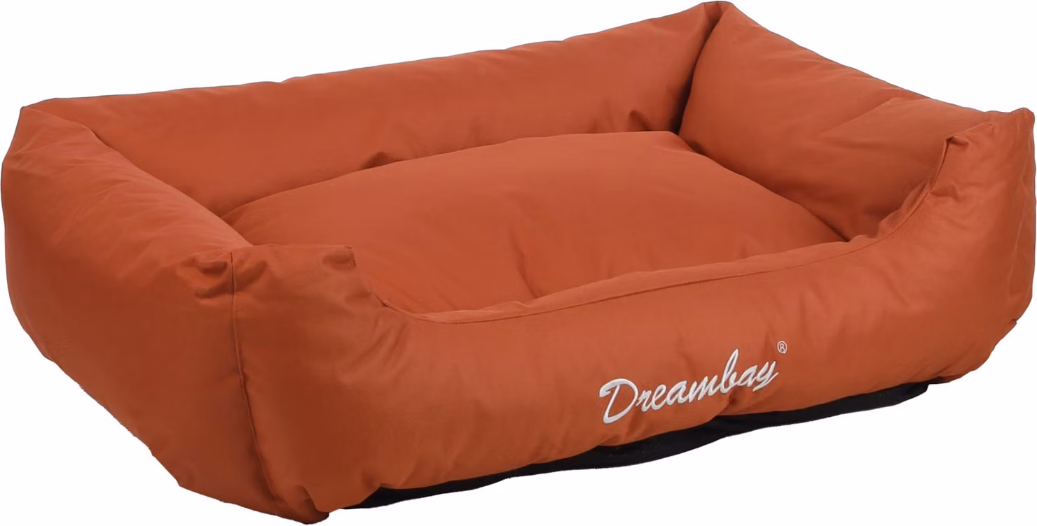 Cesto rettangolare DreamBay® Flamingo, terracotta, 80x67x22 cm