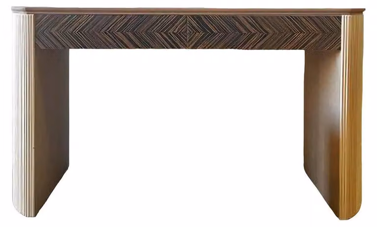 Schminktisch Schlafzimmer Modern Stil Design Holz Italienische Braun