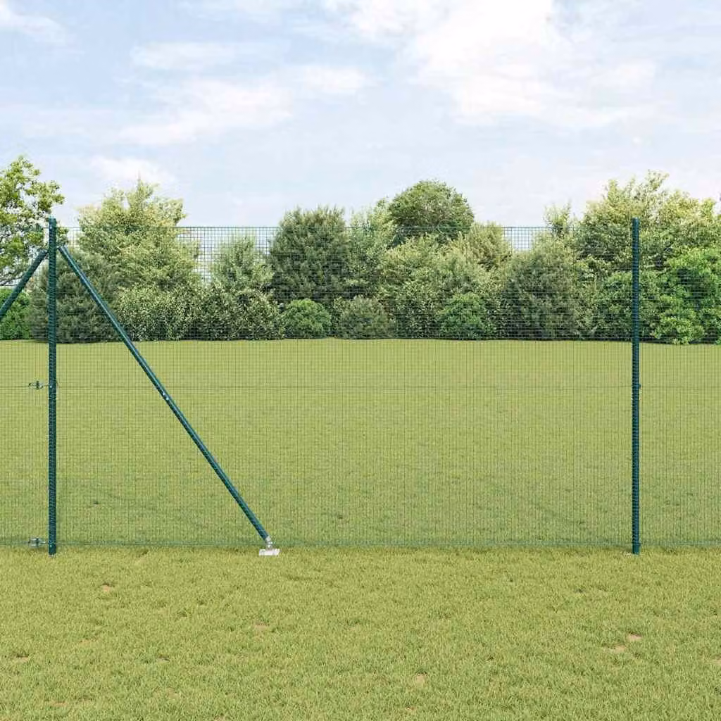Maison Exclusive - Palo della recinzione Verde 10 x 1,6 m (rete 16 x 16 mm)