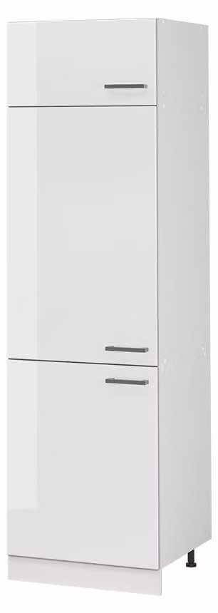Mobile cucina dispensa Vicco R-Line Bianco lucido/Bianco 60 cm, Model 63185