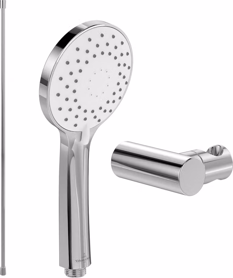 Set doccia a mano Universal di Villeroy & Boch (pacchetto 3 in 1), cromato