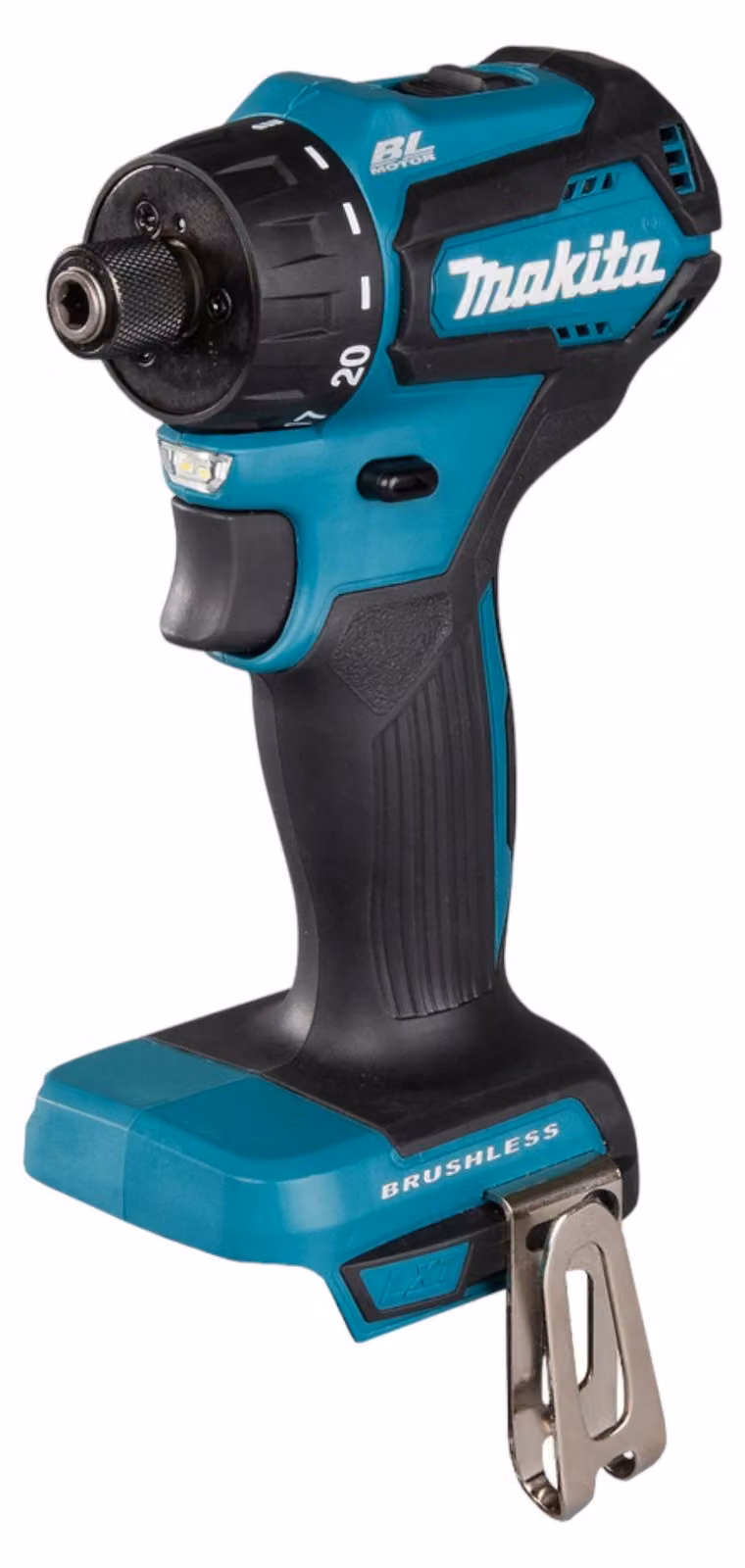 Trapano avvitatore a batteria Makita DDF 083 Z 18 V 40 Nm 1/4" Brushless Solo - senza batteria, senza caricabatterie