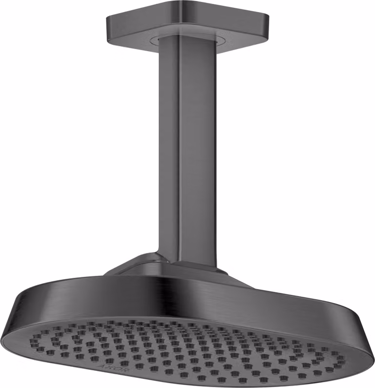 hansgrohe AXOR ShowerSphere Douche de tête 250/160 1jet EcoSmart avec raccordement au plafond, 39764340, 39764340