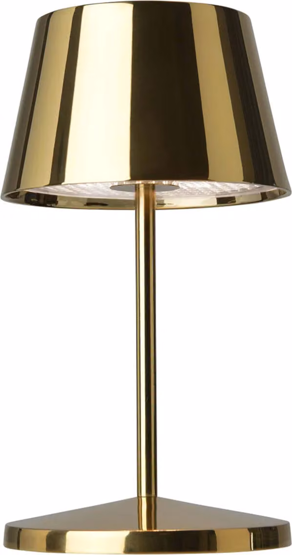 SOMPEX Seoul 2.0 Lampada da tavolo, alluminio, altezza: 200 mm, oro