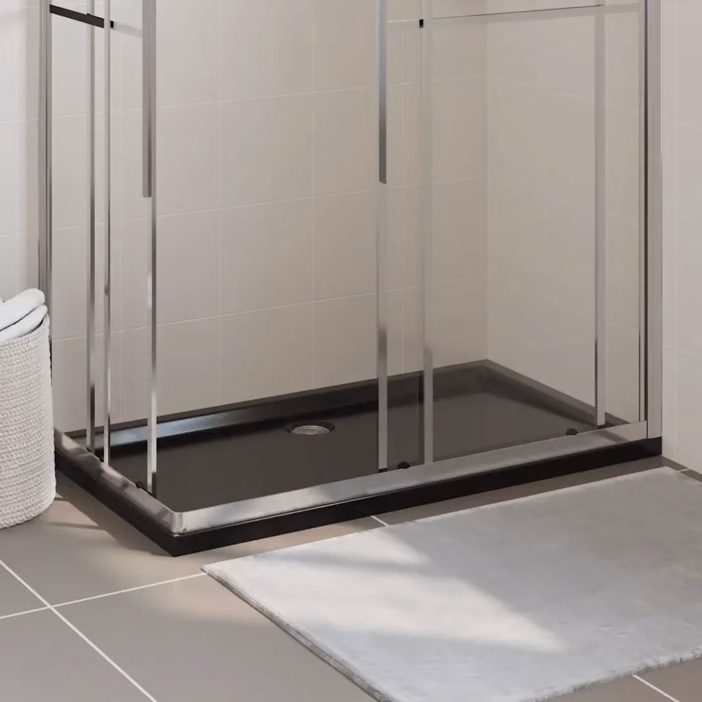 Piatto doccia rettangolare Design In in ABS nero L: 120 cm, P: 70 cm, CFW9780502 – 2