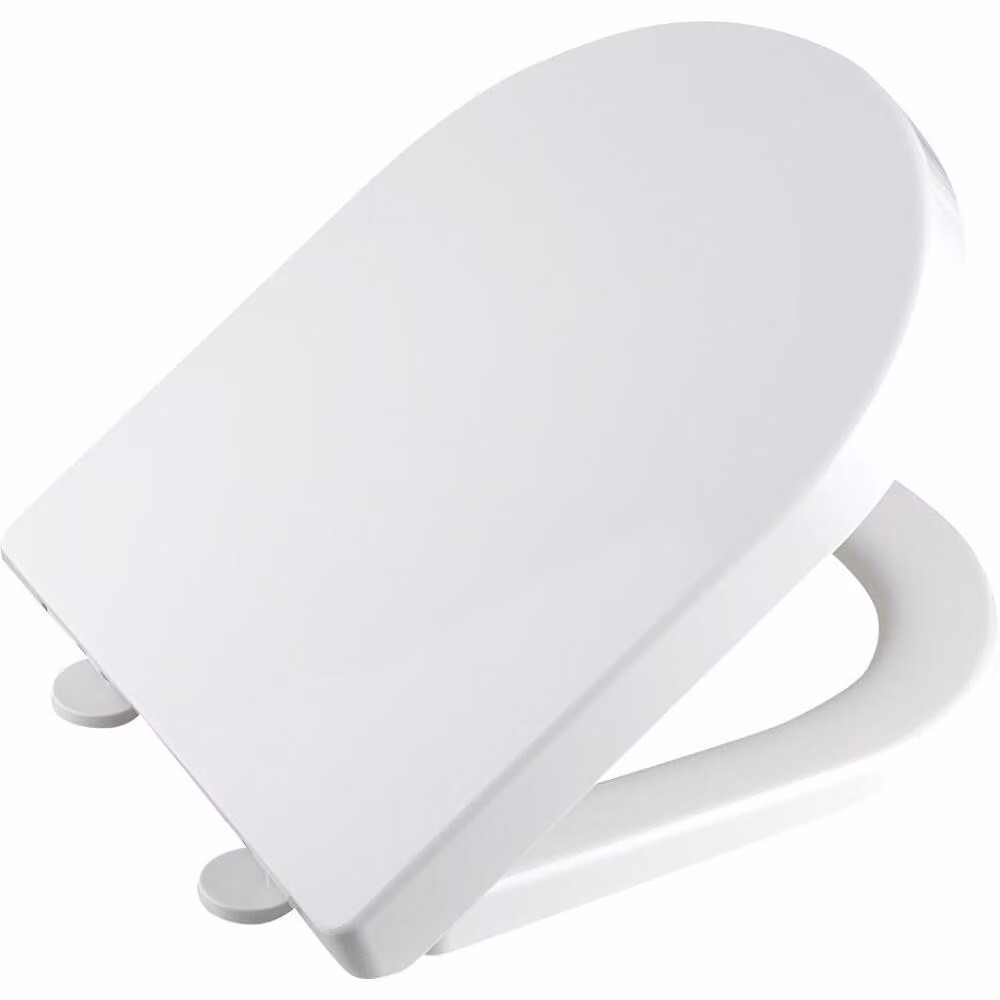 Aqualine Dona - sedile per WC, Soft Close, bianco FD121