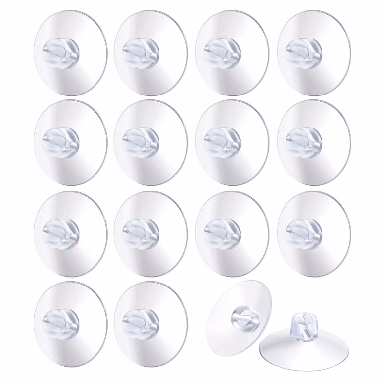 20x ventose per luci fiabesche - supporto a ventosa con fessura per luci fiabesche finestra e parabrezza - gancio per contenere le luci fiabesche