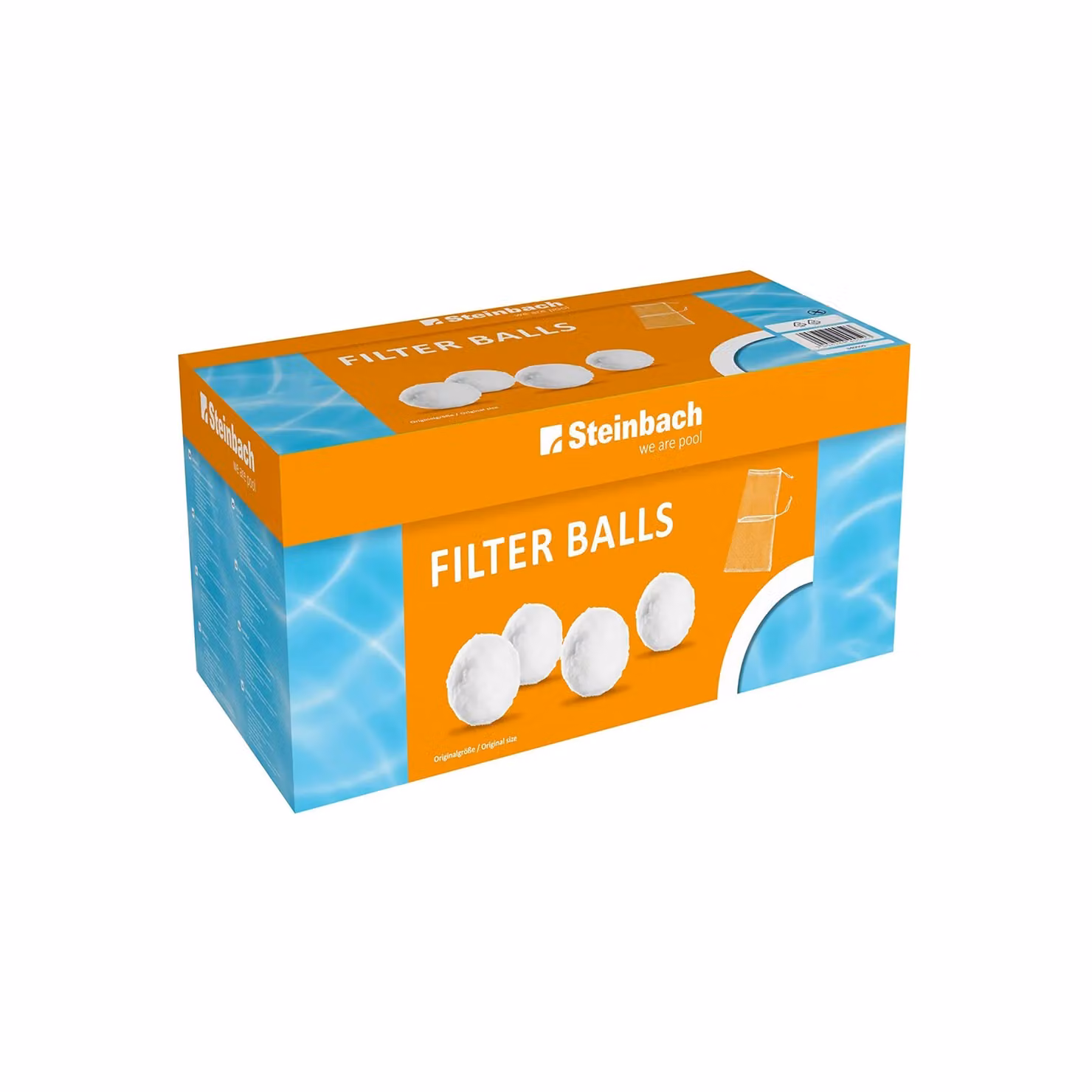 Sfere filtranti Steinbach | 700 g | alternativa ad alte prestazioni alla sabbia filtrante | efficiente e durevole | riduce l'energia della pompa | facile da maneggiare | ideale per un'acqua cristallina della piscina