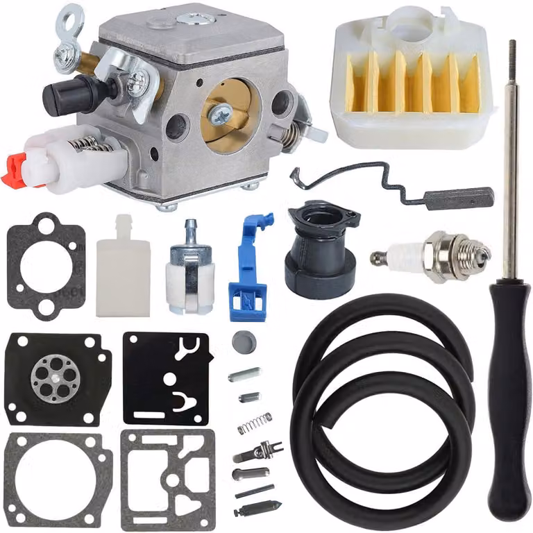 Carburatore - Ricambi per motosega - Sostituisce Zama C3-EL18 - Adatto per Husqvarna 340 345 350 - Qualità elevata - Affidabile...