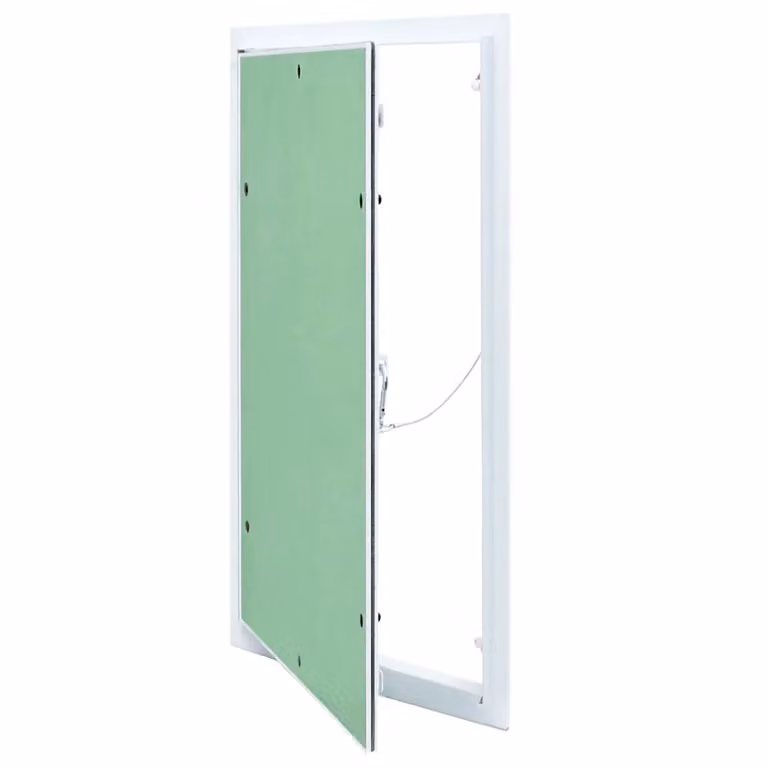 Pannello di Accesso in Alluminio vidaXL Verde e Argento L: 35 cm, H: 55 cm