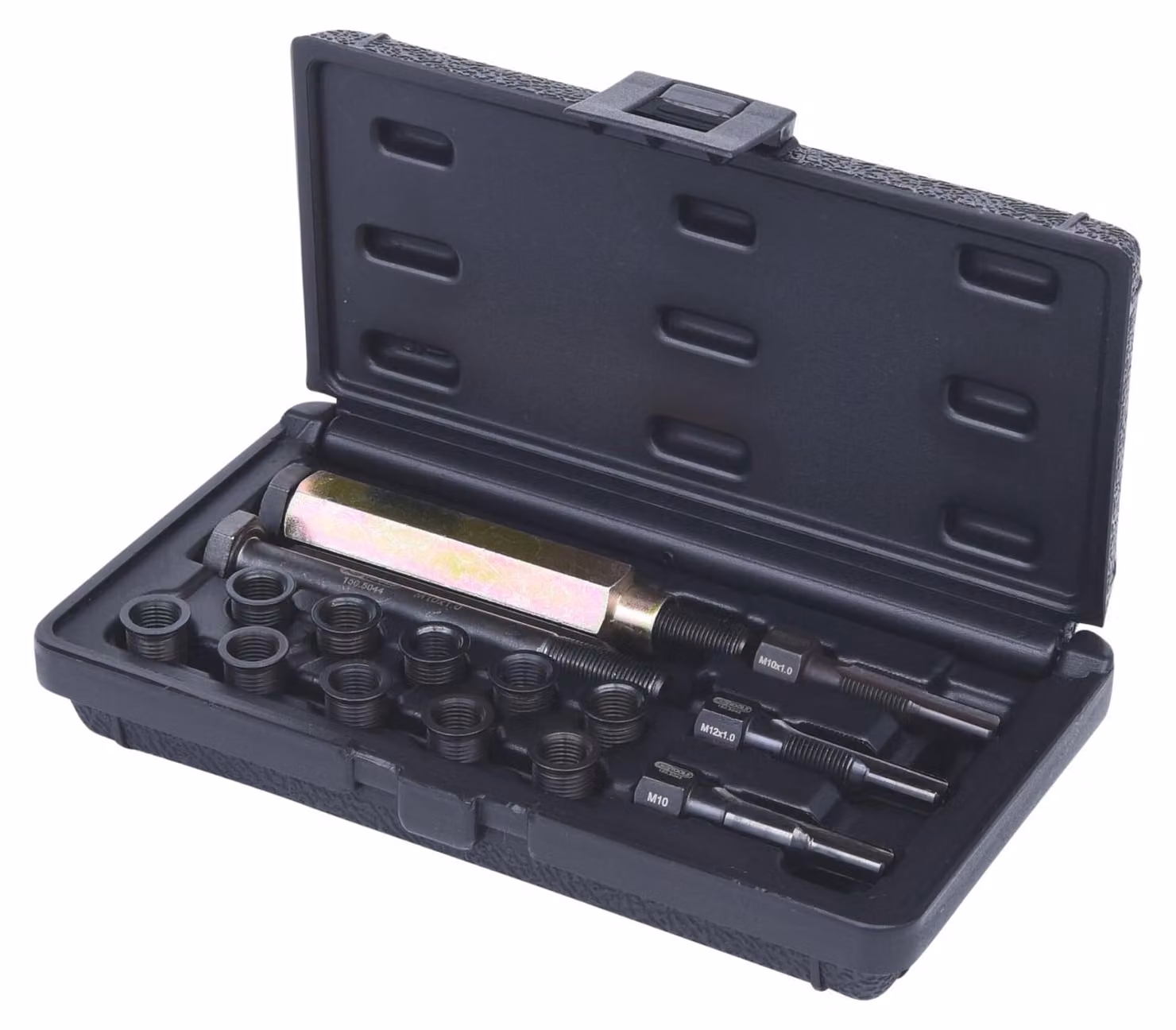 KS TOOLS Kit di riparazione per candelette M10x1, 15 pezzi - 150.5040
