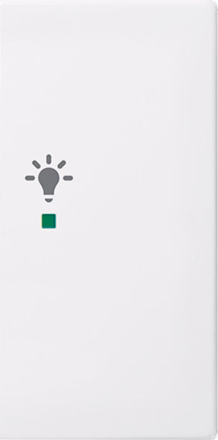 BUSCH-JAEGER basculante 6231-22-914, R a 2 poli, luce, free@home, bianco alpino