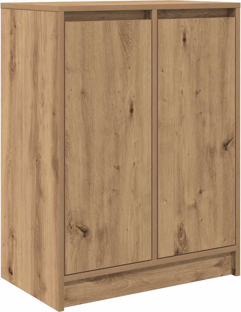 Credenza Rovere Artigianale 57x34x76 cm in Legno Multistrato