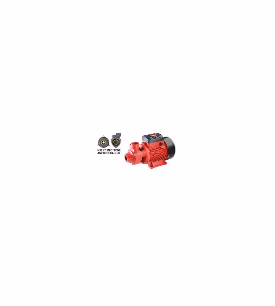 Valex Elettropompa Periferica 370W Rosso/Nero 2160 l/h per Irrigazione